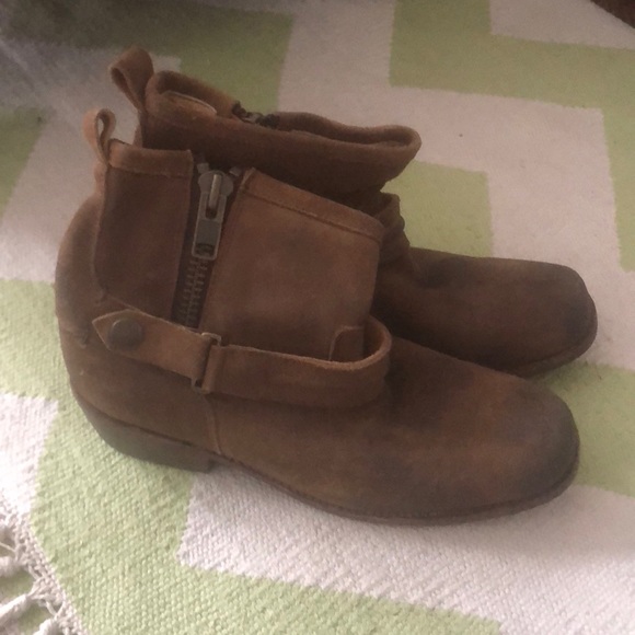 Bed Stu hand made leather booties made in Mexico - Picture 1 of 5
